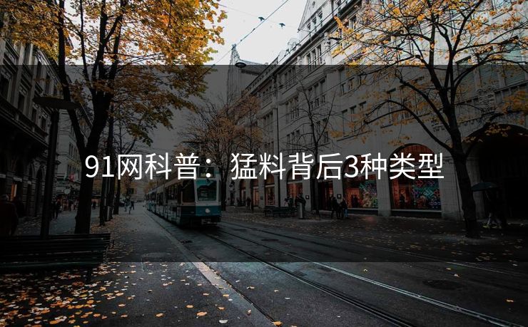 91网科普：猛料背后3种类型
